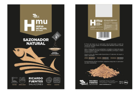 Sobre hueva de mújol en polvo de Ricardo Fuentes Salazones