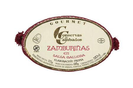 Zamburiñas en conserva Gallega Cambados