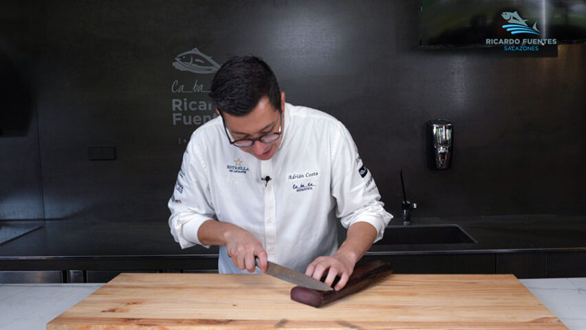 Cómo cortar la Mojama de Atún